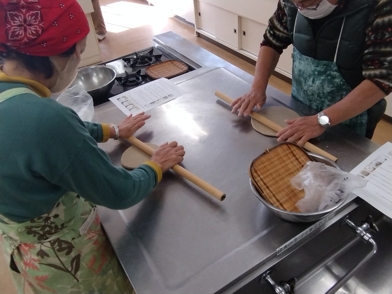 【1月22日（水）開催】秦野産そば粉でそば打ち体験！